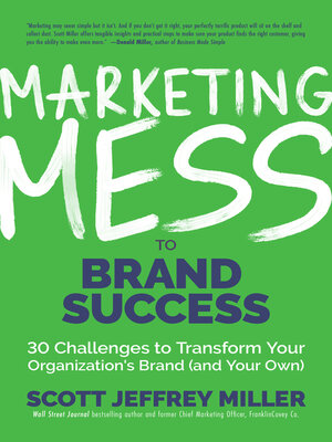 cover image of Marketing Mess to Brand Success